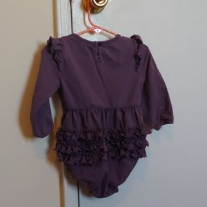 Ruffle Butts purple fancy onesie